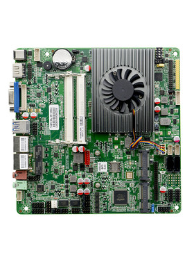 天机工控主板I56300U双网6串LVDS