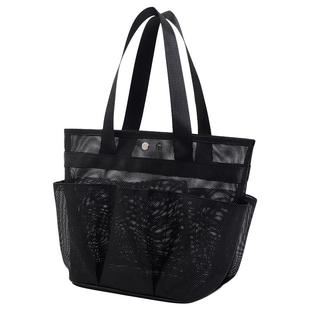 洗澡篮洗浴兜手提洗澡包大容量男女澡堂拎包游泳健身网眼沥水浴包