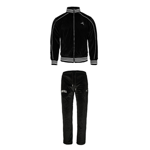 TGFCLUB 殺PRIME KILLA美式说唱复古街头drill宽松运动丝绒套装