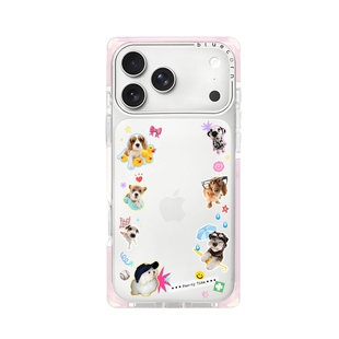 【bluecorn】蓝色苞米原创小狗派对适用于iPhone 17/16/15 PRO/MAX magsafe 镜面磁吸防摔全包手机壳保护套