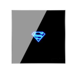 小度智能开关插座控制面板灯控黑色无线双控家用触摸语音遥控面板