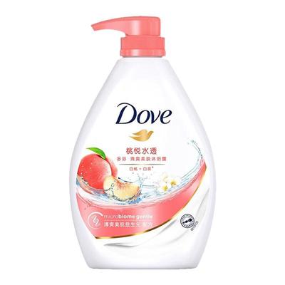 多芬滋养美肤沐浴乳露液深层营润桃悦水透樱花甜香官方正品