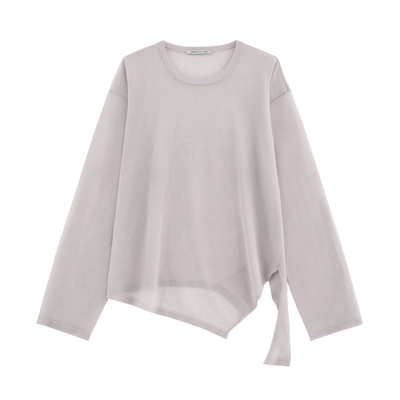 不规则造型感纸片人上衣