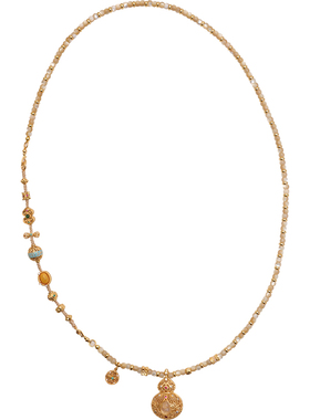 方糖家原创多宝水沫玉葫芦项链