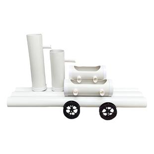 圆形瓷缸过滤器吸便净水自动加氧上置流水鱼缸造景装饰过滤水设备