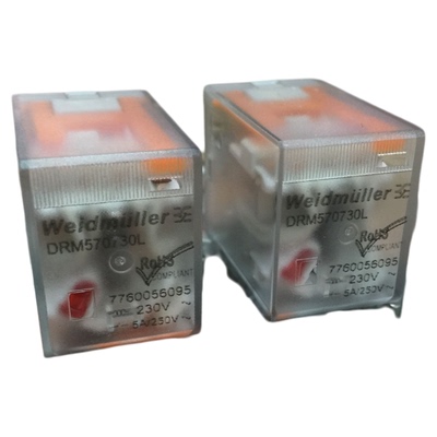 原装正品魏德米勒 DRM570730L继电器 14脚 AC220V 7760056095