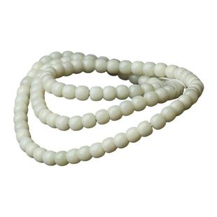 【20年老仓年终捡真漏】米达和田玉老型珠佛珠天然破执价结缘直播