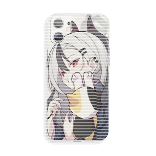 日系可爱佳代子猫猫手机壳硅胶17苹果16二次元vivos18适用于iQOOz9turbo真我oppok10x小米13红米note12荣耀90