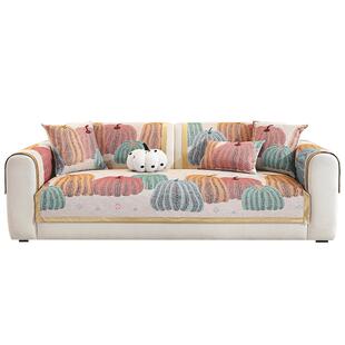 四季通用沙发垫2026新款直排高级感防滑皮沙发垫防滑套罩坐垫子