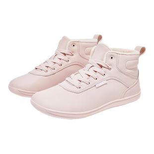 HOBIBEAR男女同款成人鞋2025冬季保暖舒适棉靴加绒简约高帮鞋潮流