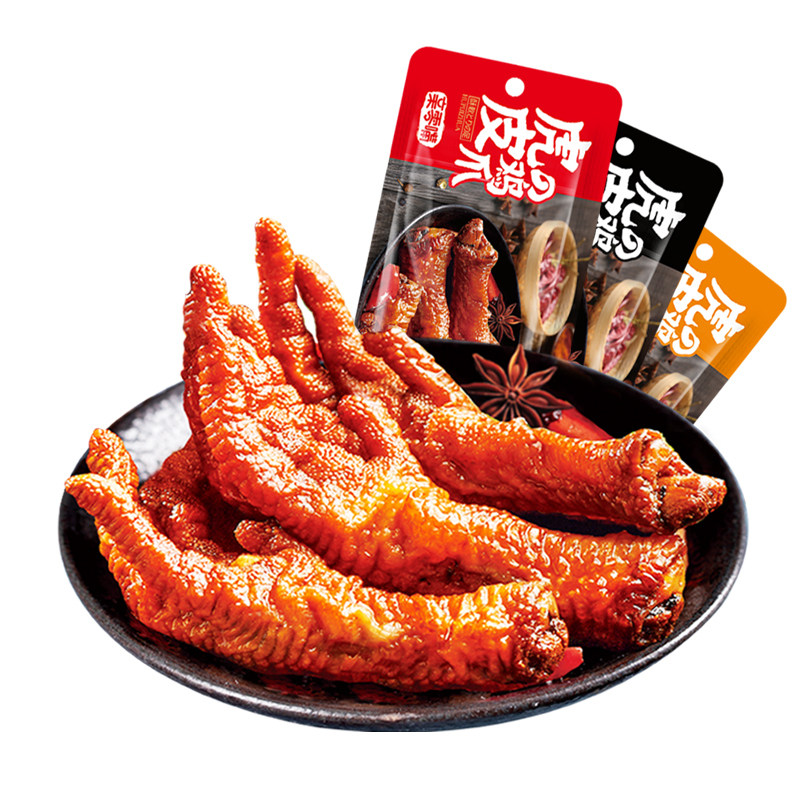 辣味无骨鸡爪即食熟食