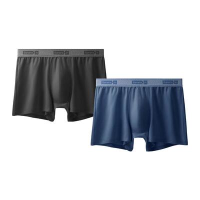 蕉内银皮500S男士平角内裤纯棉透气居家四角短裤睡裤宽松阿罗裤