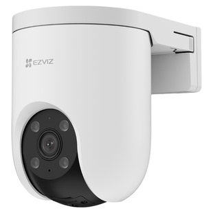 萤石H8C监控摄像头800万家用室外无线WiFi远程全彩360度全景夜视