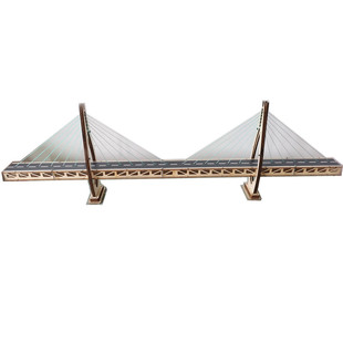 重庆东水门朝天门菜园坝千厮门长江大桥模型手工拼装金门桥梁玩具