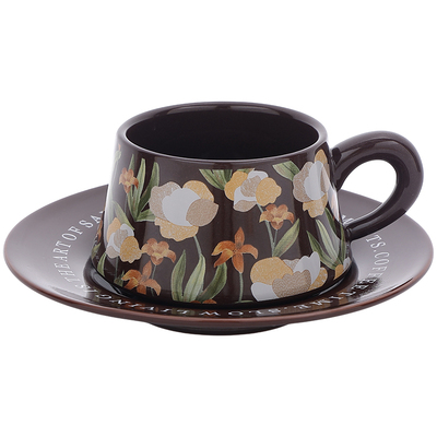 cookzone设计师法式中古风咖啡杯