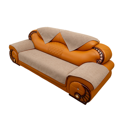 皮质沙发专用垫四季通用