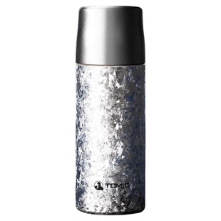 tomic特美刻双层纯钛保温杯茶水分离男女士泡茶杯高端大容量钛杯