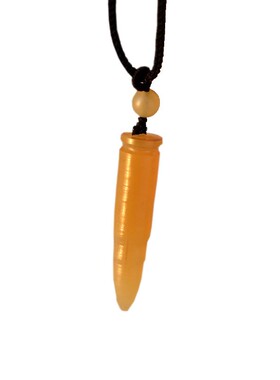 西藏老羊角吊坠养生情侣