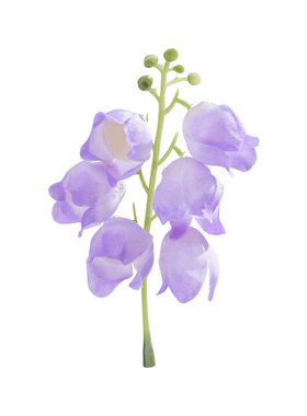 仿真铃兰花串手工diy簪花花环材料绢花假花 小风铃花装饰拍摄道具