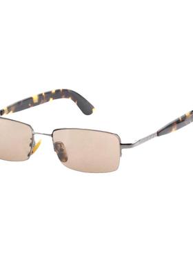 晰雅水晶中老年墨镜护眼石头镜男