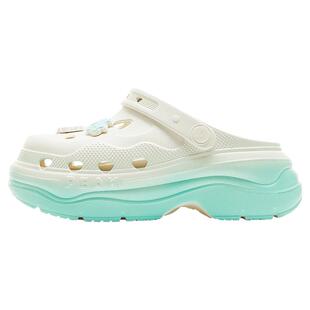 匹克国创态极增高鞋-蛇来运转七彩刺桐蛇洞洞鞋女户外运动凉拖鞋