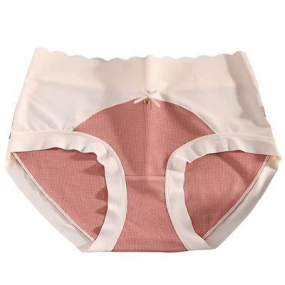 桑蚕丝抗菌莫代尔大码女士内裤