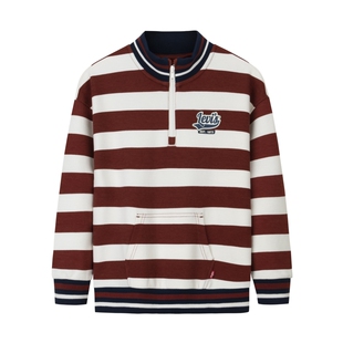 【商场同款】Levi's李维斯儿童童装卫衣2026冬季男童新款长袖上衣