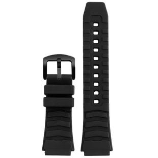 适配卡西欧PRG-80/PAG-80/PRW-1000 MWA-100H 凸口防水硅胶手表带