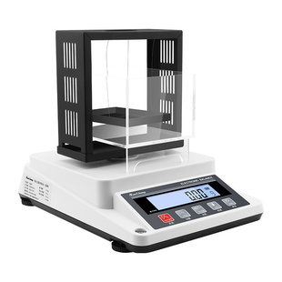 日本三量高精度密度计电子分析天平秤固体粉末液体比重计千分之一