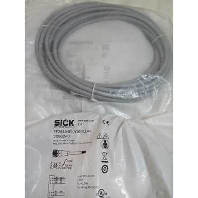议价SICK德国YF2A15-050VB5XLEAX传感器电源线2096240 插头5P M12