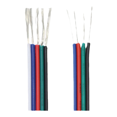 LED灯带连接线2/3/4/5/6P排线 22-18AWG电子线 灯条接头线 延长线