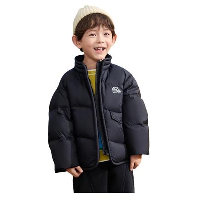 巴拉巴拉男童羽绒服小童宝宝轻薄外套儿童短款面包服2025冬季童装