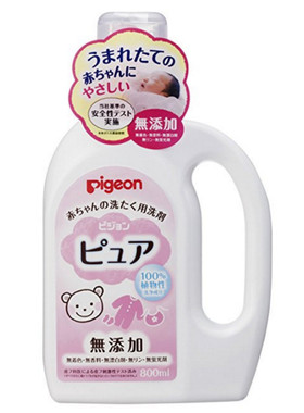 超值套装 日本贝亲无添加温和衣物洗衣液800+720(儿童成人均可用)