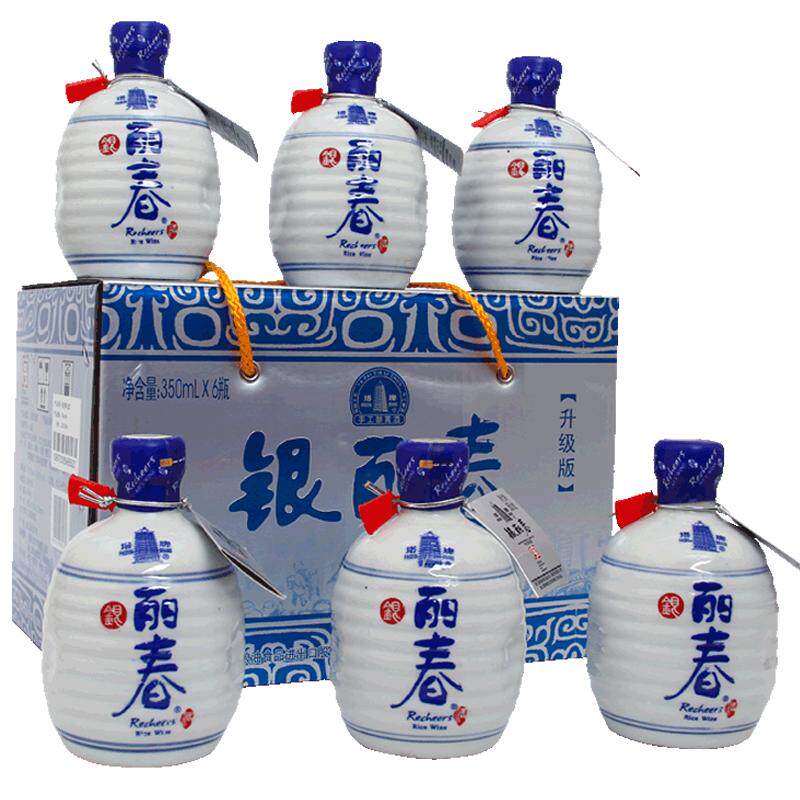 塔牌绍兴产黄酒银丽春350ml*6瓶