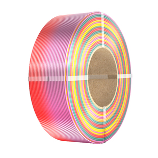 锐造新材PLA+丝绸silk彩虹渐变3D打印耗材适用拓竹创想三维3D打印机 1KGFDM线材