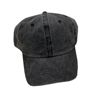 百搭款烟灰色鸭舌帽女日系夏季宽檐遮阳软顶水洗牛仔做旧棒球帽男