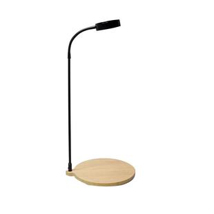 高亮LED灯鱼缸竹板底座灯竹制水草灯苔藓灯水陆灯多肉盆栽植物灯