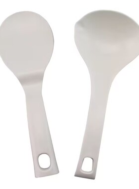 适用美的苏泊尔电饭煲可立式饭铲电压力锅食品级PP饭勺盛饭汤勺子