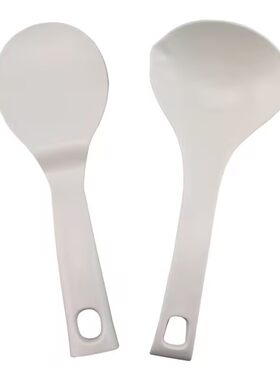 适用美的苏泊尔电饭煲可立式饭铲电压力锅食品级PP饭勺盛饭汤勺子