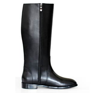 高筒靴子男马靴长筒骑士靴皮靴阅兵靴真牛皮大码棉靴仪仗队羊毛靴