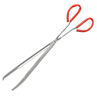 黄鳝夹子加厚加长防滑鳝鱼夹不锈钢抓螃蟹泥鳅钳子赶海长鱼捕捉器