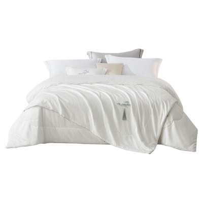 罗莱60支全棉100桑蚕丝被子被芯