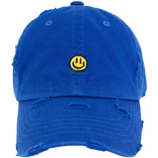 FLIPPER热烈王一博同款棒球帽代购男女春夏可爱笑脸刺绣鸭舌帽