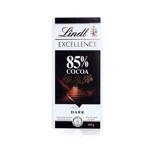 进口Lindt瑞士莲纯黑巧克力特醇排块70%78%85%90%100%零食送礼