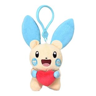 可爱宝可梦皮卡丘负电拍拍毛绒公仔包包挂件书包钥匙扣挂饰礼物