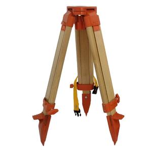 实木水准仪三脚架迷你全站仪经纬仪水平仪支架测量仪器支撑架