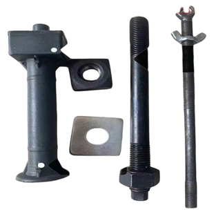 建筑新型悬挑梁工字钢穿墙预埋件管套 花篮式斜拉杆 半预埋件配件