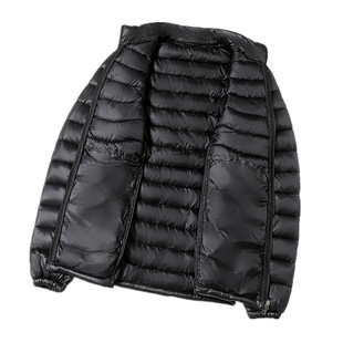 棉袄男2025新款轻薄羽绒棉服中青年大码棉衣秋冬装外套男反季棉服