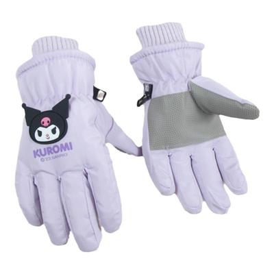 三丽鸥儿童涤纶防水防滑手套