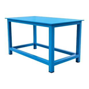 重型加厚钢板钳工台车间模具维修操作台带虎钳承重装配工作台定制